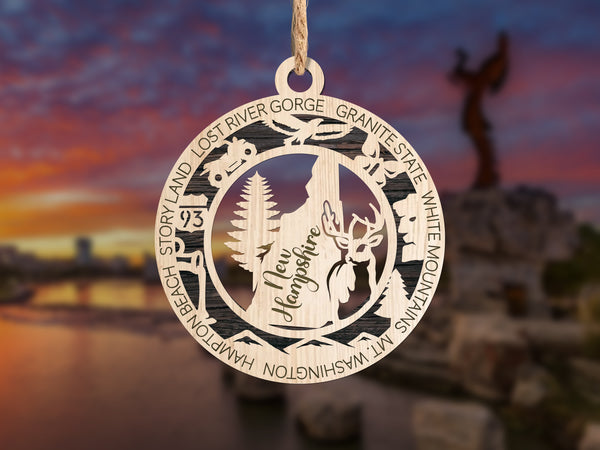 State-themed Christmas Ornament